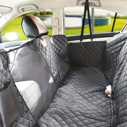 Pet Car Seat Cover Durable Waterproof Black