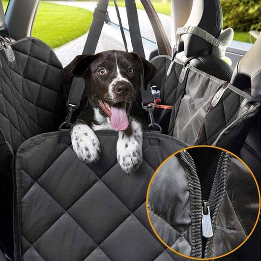 Pet Car Seat Cover Durable Waterproof Black