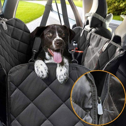 Pet Car Seat Cover Durable Waterproof Black