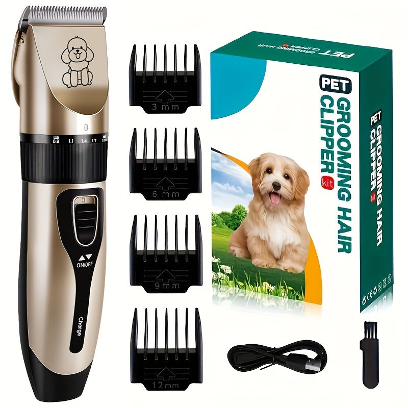 Wireless Pet Groomer – USB Rechargeable and Quiet for Dogs and Cats 1