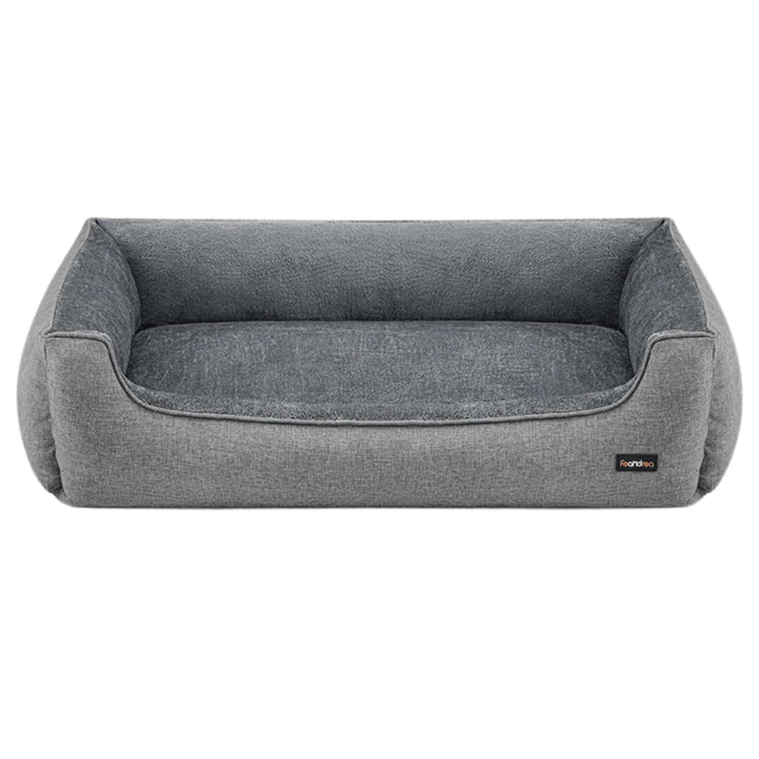 XXL Dog Bed with Supportive Raised Edges & Washable Cover for Large Dogs 2