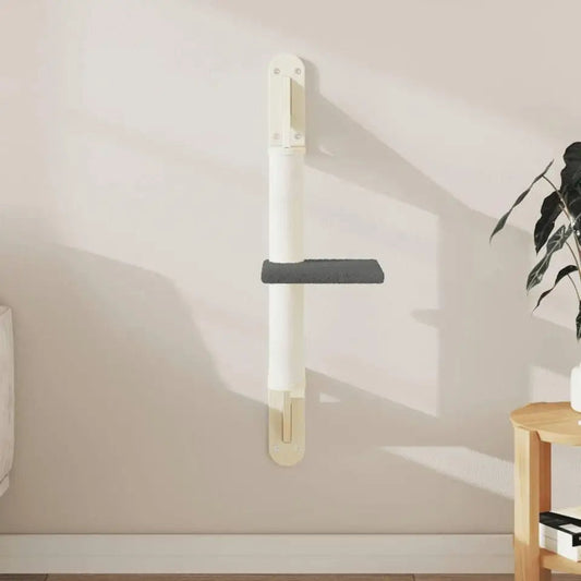 Cat Shelf Scratcher Wooden - Pupporia