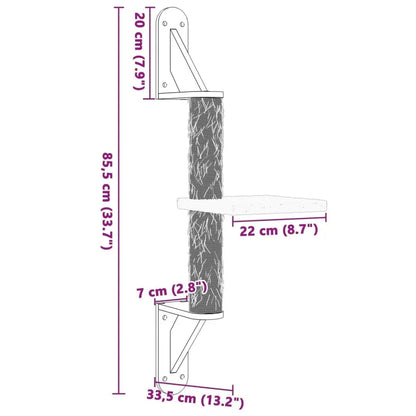 Cat Shelf Scratcher Wooden