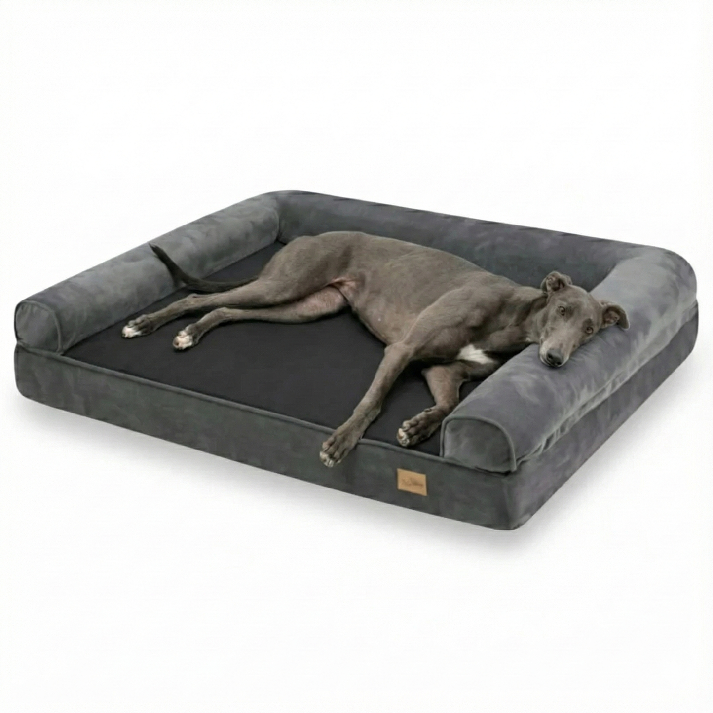 Plush Dog Bed Waterproof Pet Mattress Large