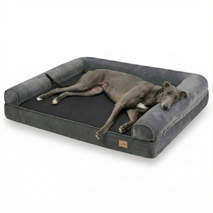 Plush Dog Bed Waterproof Pet Mattress Large