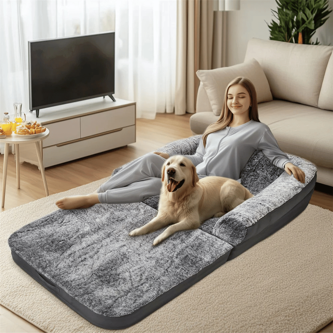 Foldable Dog Bed Calming Orthopedic Pet Bed - Pupporia