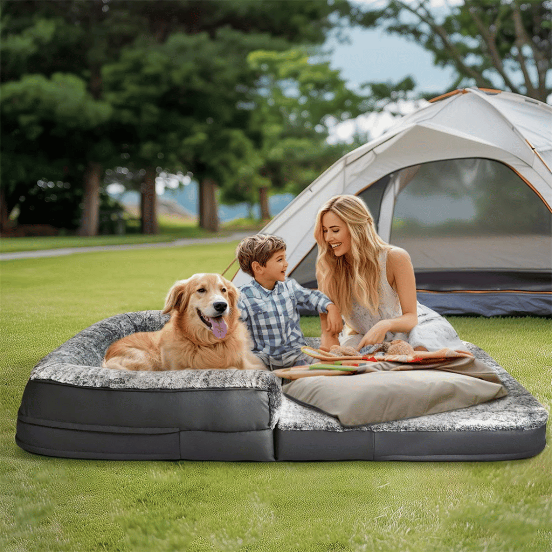 Foldable Dog Bed Calming Orthopedic Pet Bed