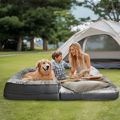 Foldable Dog Bed Calming Orthopedic Pet Bed