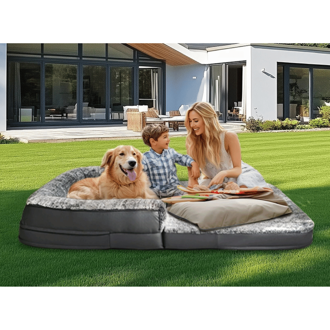 Foldable Dog Bed Calming Orthopedic Pet Bed