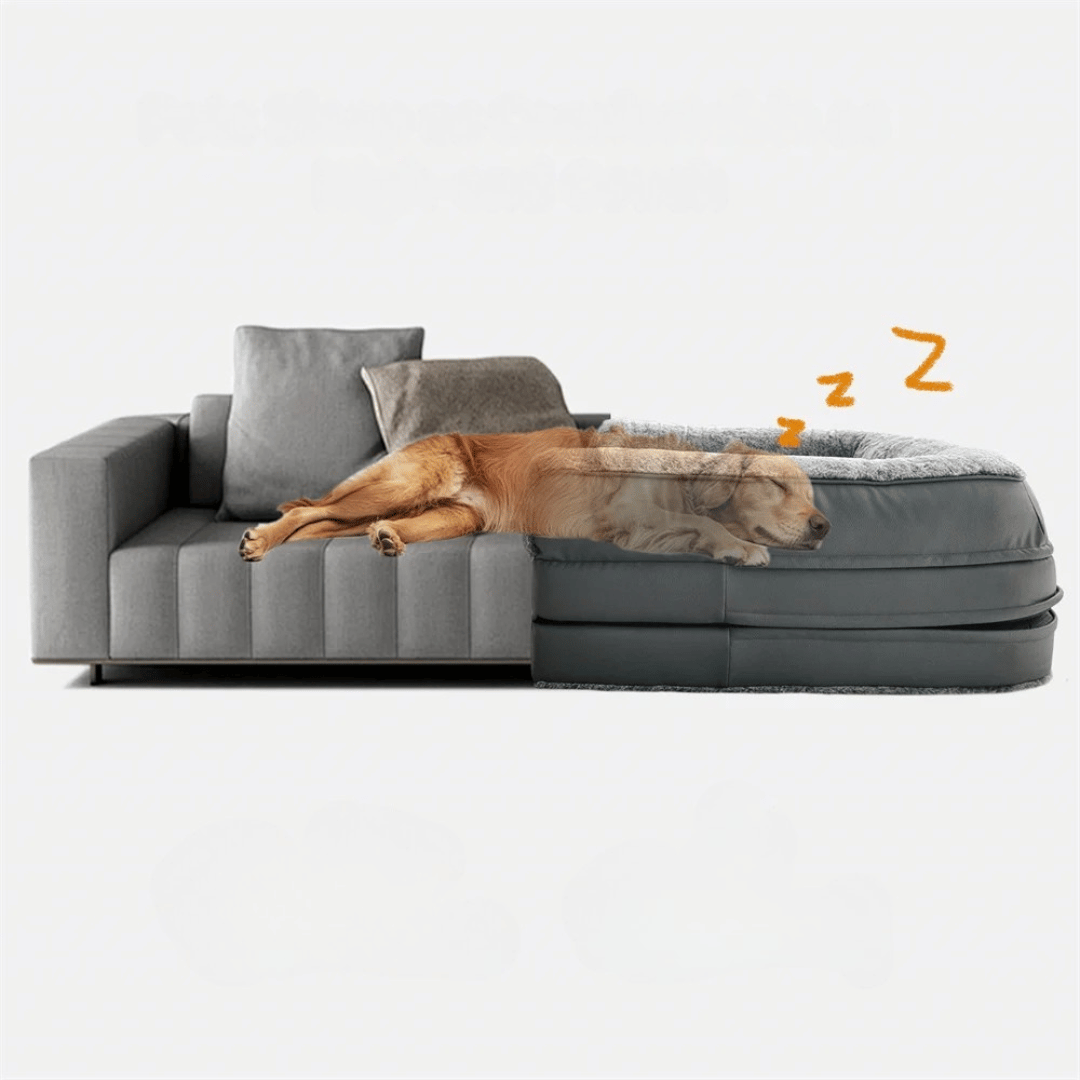 Foldable Dog Bed Calming Orthopedic Pet Bed
