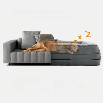 Foldable Dog Bed Calming Orthopedic Pet Bed