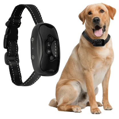 Rechargeable Anti Bark Collar Adjustable Sound Vibration Small Medium