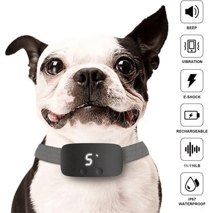 Anti Bark Dog Collar LCD Screen
