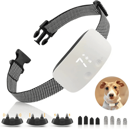Anti Bark Dog Collar LCD Screen
