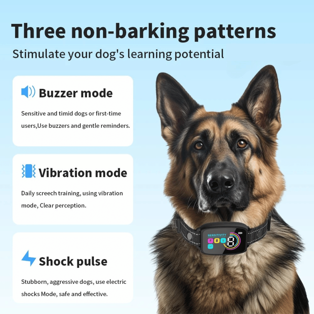 Waterproof Dog Training Collar with LCD Screen