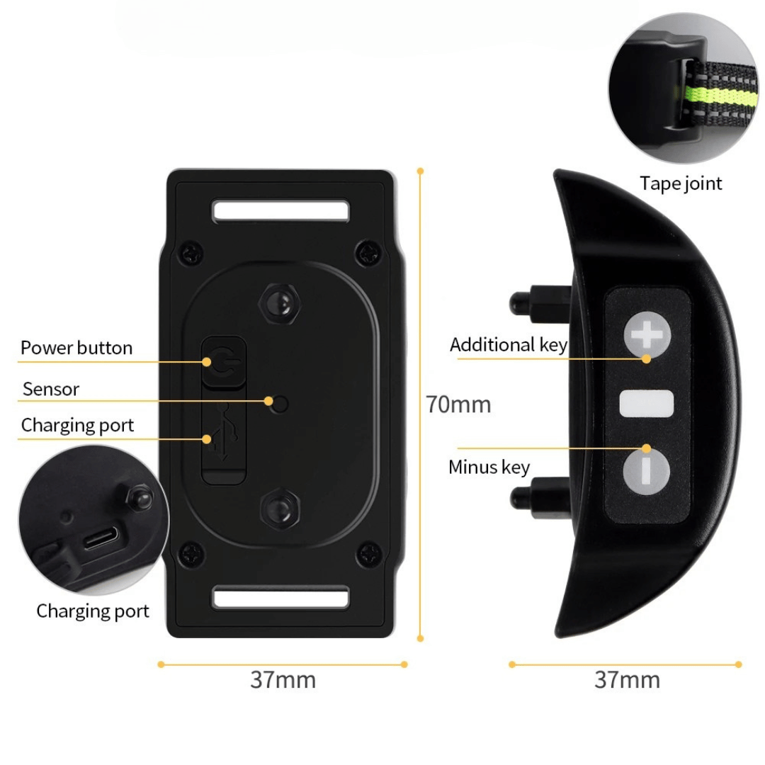 Dog Bark Control Collar Static Shock Anti Bark Trainer