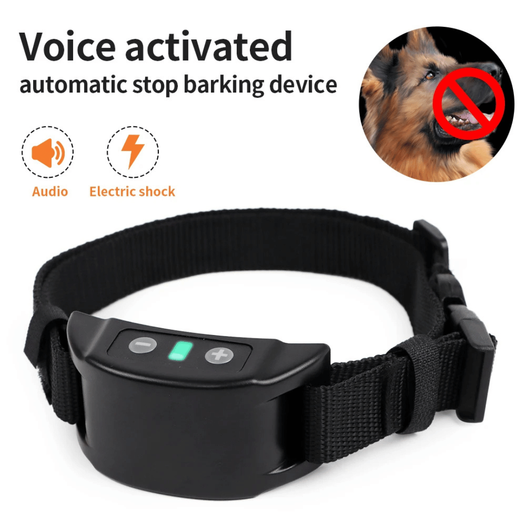 Dog Bark Control Collar Static Shock Anti Bark Trainer