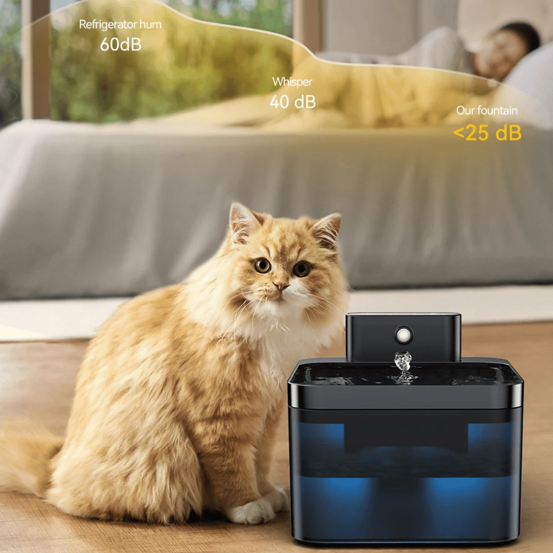 Pet Water Fountain Advanced Sensor Easy Clean