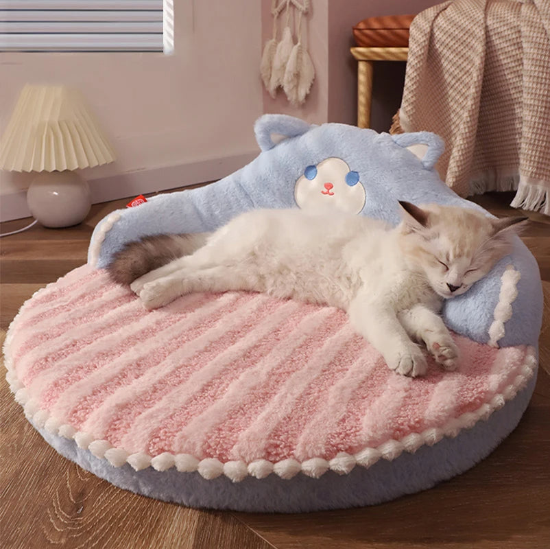 Cozy Cat Bed Soft Plush