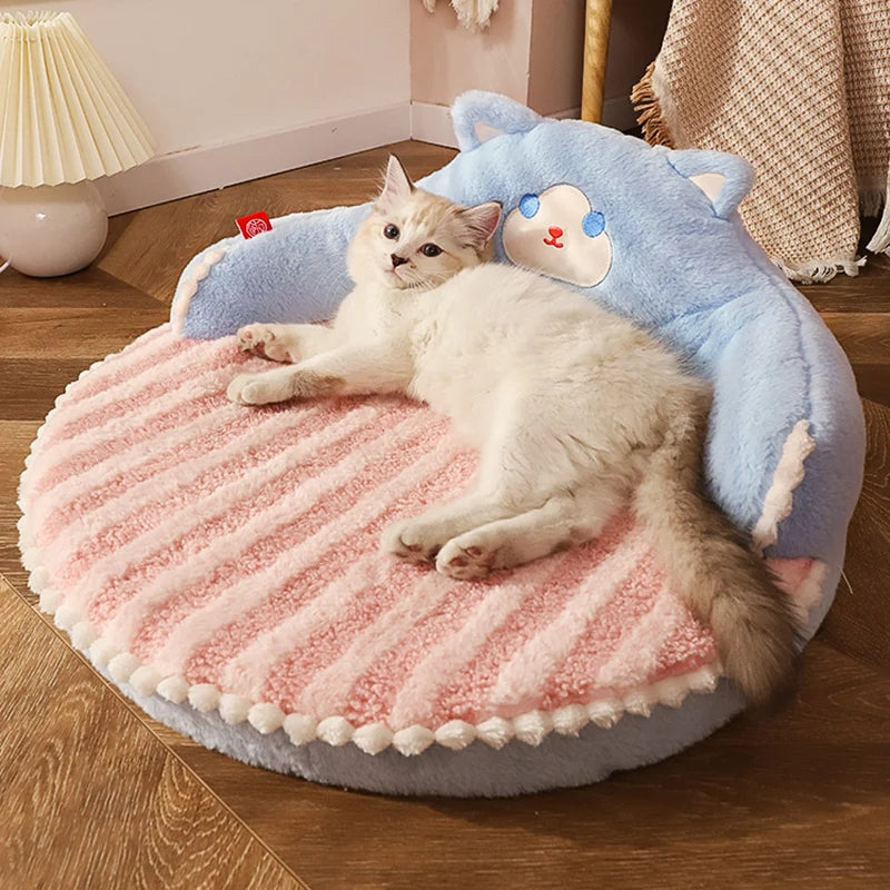 Cozy Cat Bed Soft Plush