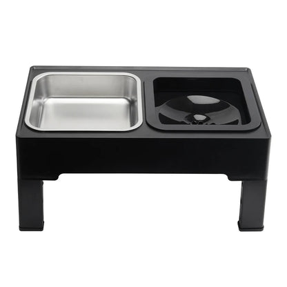 Stainless Steel Elevated Pet Feeder - Pupporia