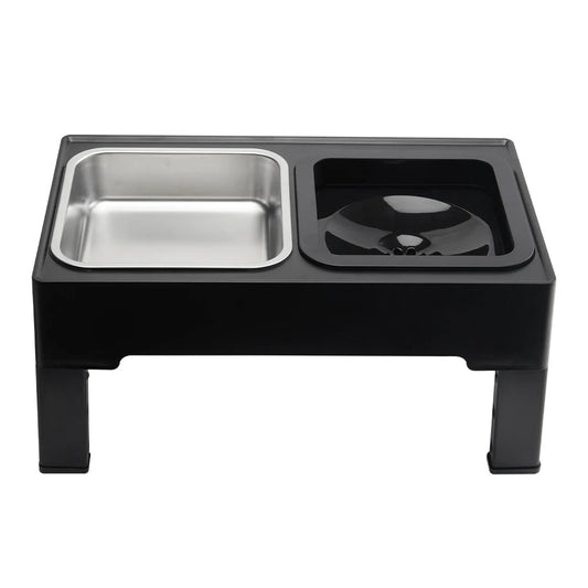 Stainless Steel Elevated Pet Feeder - Pupporia
