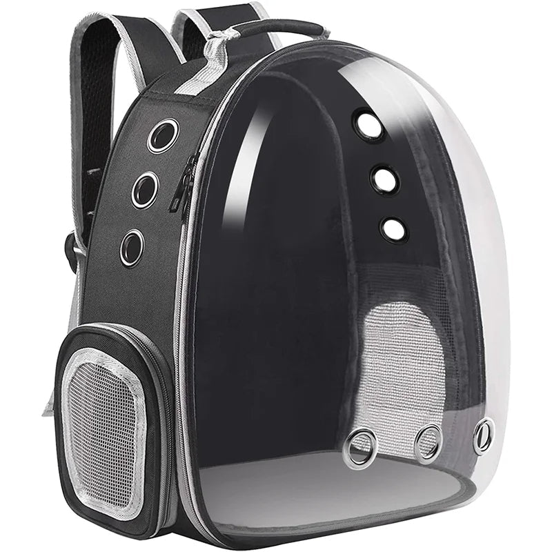 Pet Carrier Backpack Breathable Clear Window - Pupporia