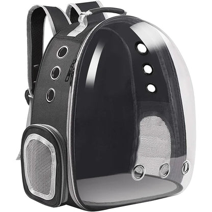 Pet Carrier Backpack Breathable Clear Window - Pupporia