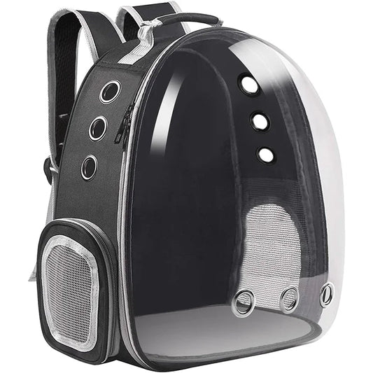 Pet Carrier Backpack Breathable Clear Window - Pupporia