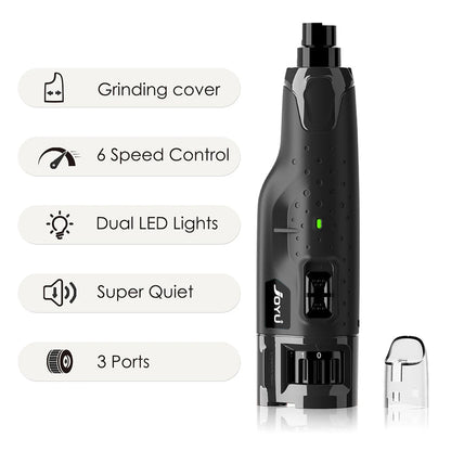 Pet Nail Clippers LED Adjustable Speed Trimmer