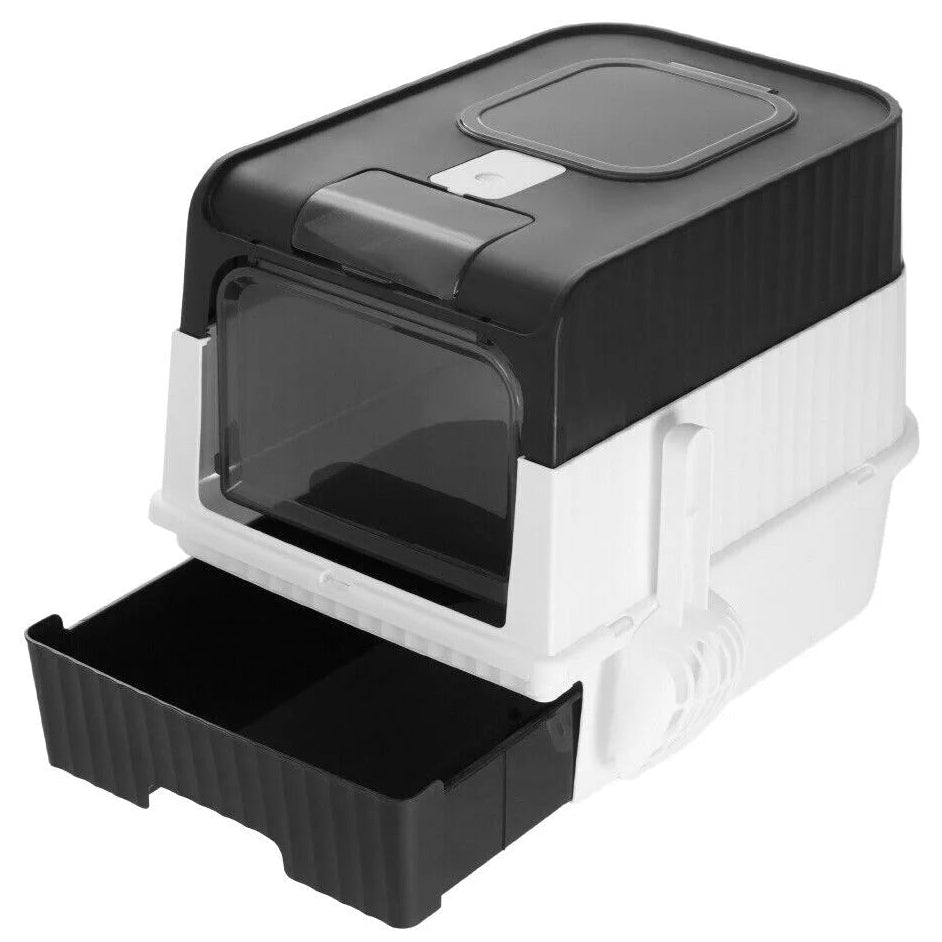 Hidden Cat Litter Box Easy Clean Tray
