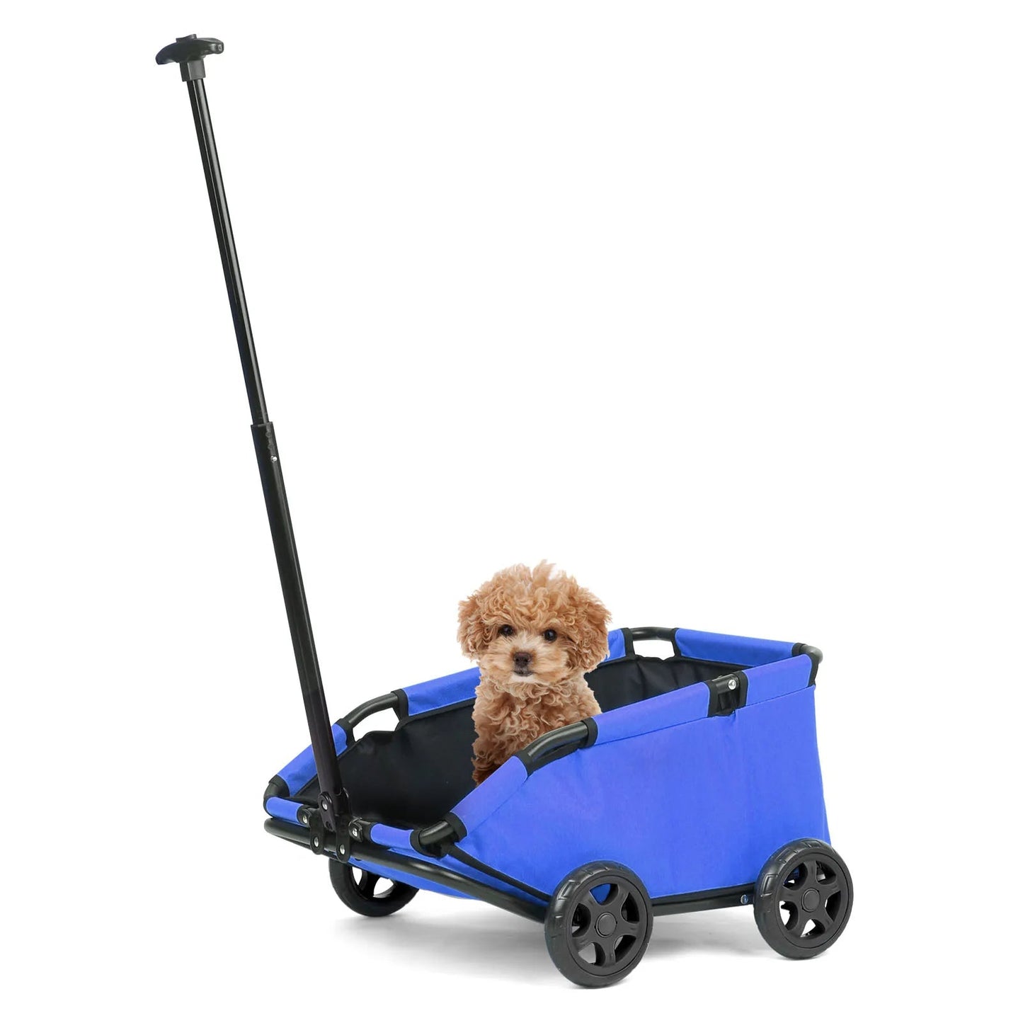 Portable Folding Pet Stroller Cart