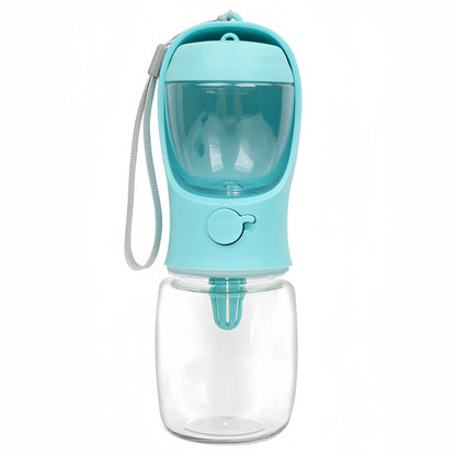 Portable Dog Water Bottle Food Container