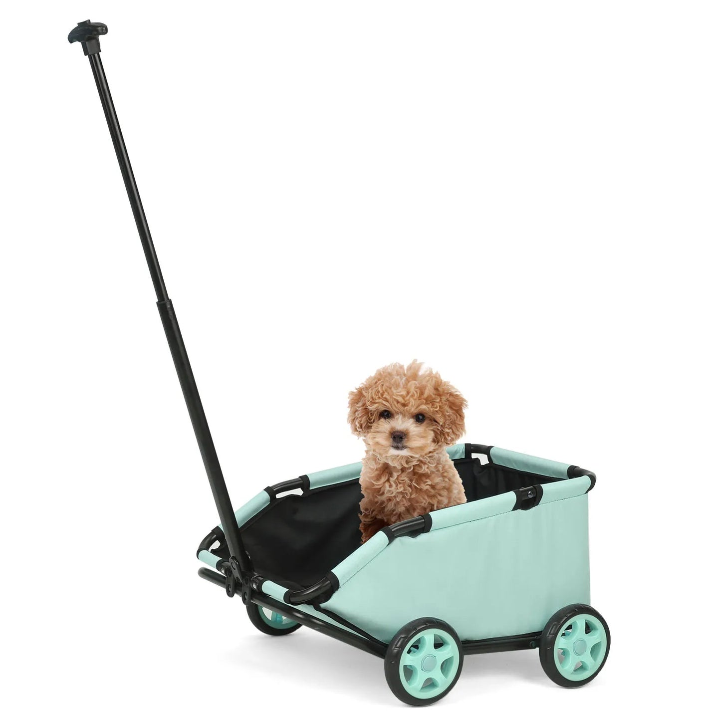 Portable Folding Pet Stroller Cart