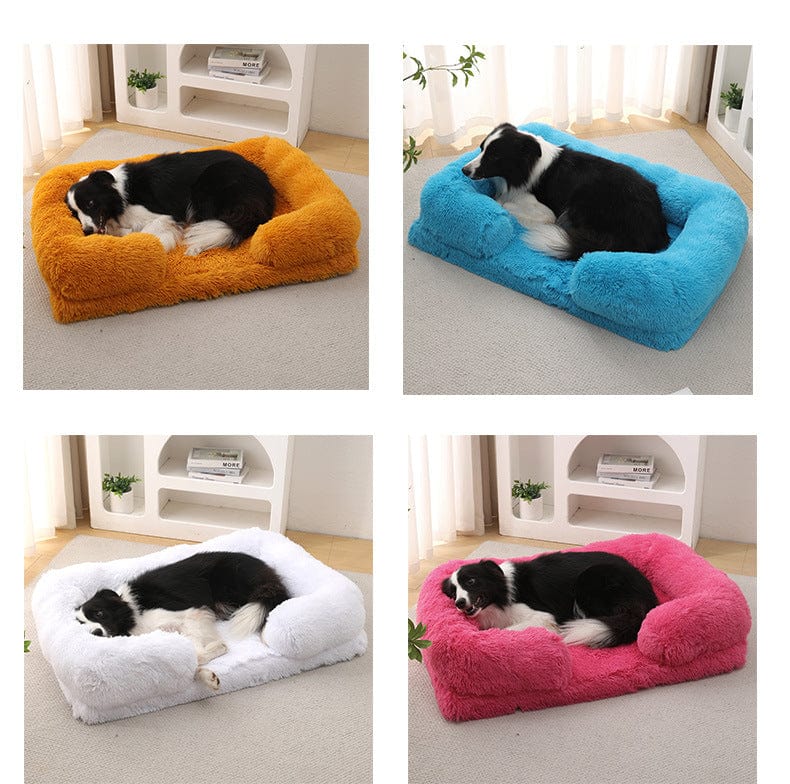 Premium Orthopedic Calming Support Dog Bed - Anxiety Relief & Joint Comfort