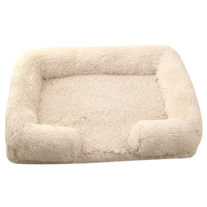 Premium Orthopedic Calming Support Dog Bed - Anxiety Relief & Joint Comfort