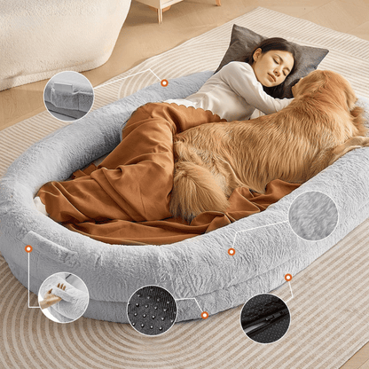 Orthopedic Pet Bed Memory Foam Comfortable Large