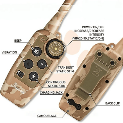 Remote Control Dog Training Collar Waterproof 600m Range