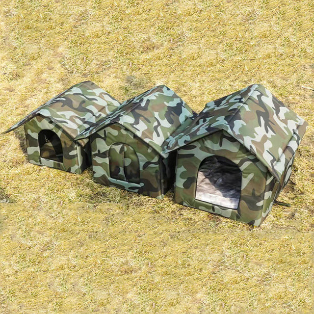 Pet Shelter Hut Wooden Hideaway