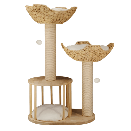 Cat Tower Climber Bed Scratch Post - Pupporia