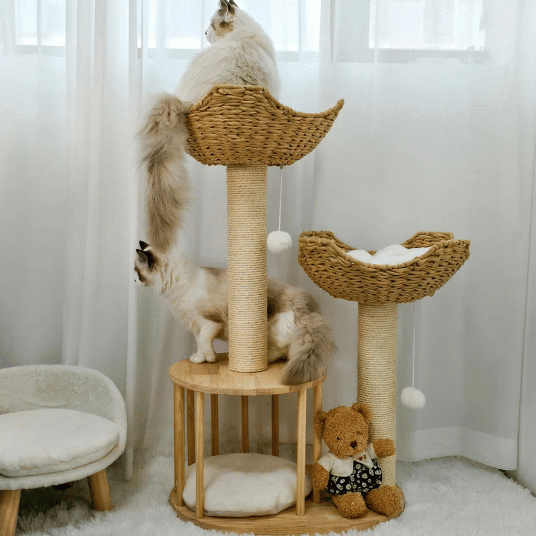 Cat Tower Climber Bed Scratch Post