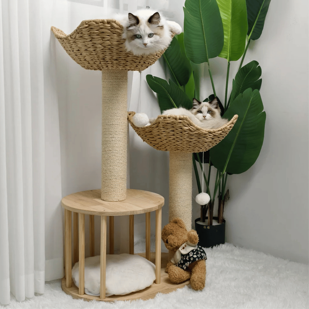 Cat Tower Climber Bed Scratch Post