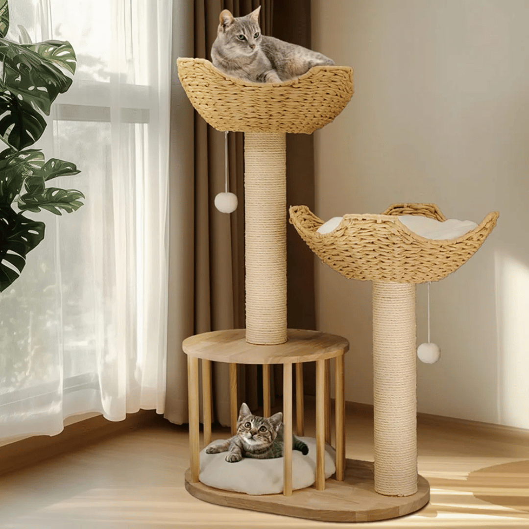 Cat Tower Climber Bed Scratch Post