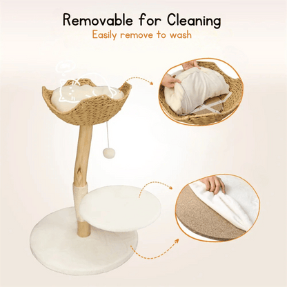 Cat Tower Climber Bed Scratch Post