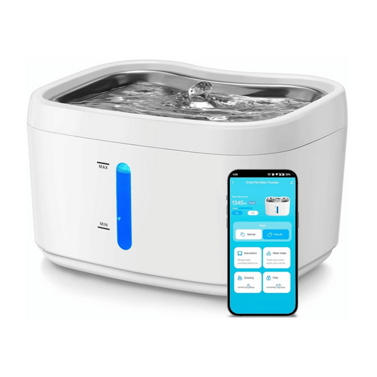 Pet Water Fountain Stainless Steel Auto Sensor - Pupporia