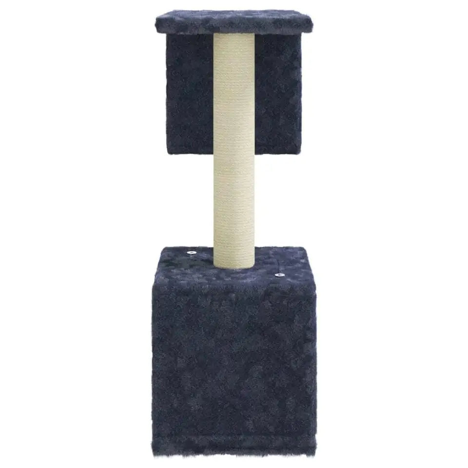 Cat Tower Space Saver Cozy Hideaway Scratch Post