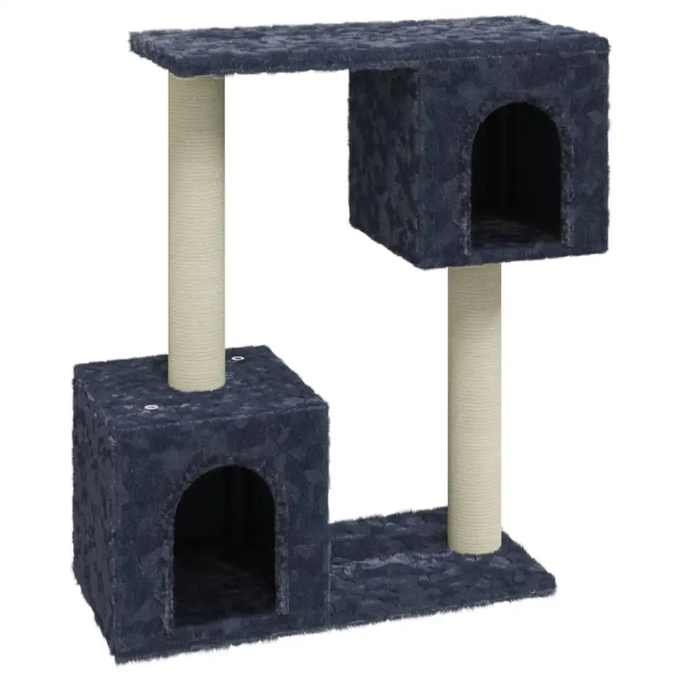 Cat Tower Space Saver Cozy Hideaway Scratch Post
