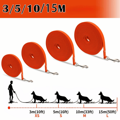 Water Resistant PVC Long Dog Leash