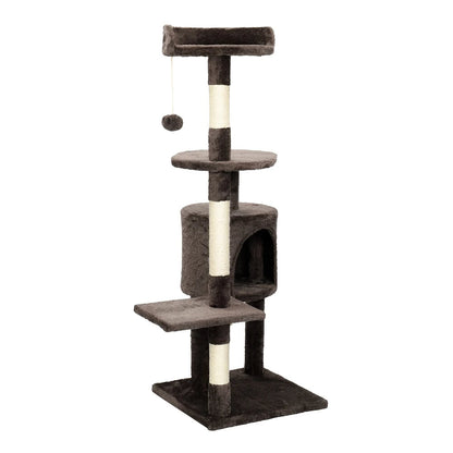 Cat Tower Hideaway Scratch Post Tall