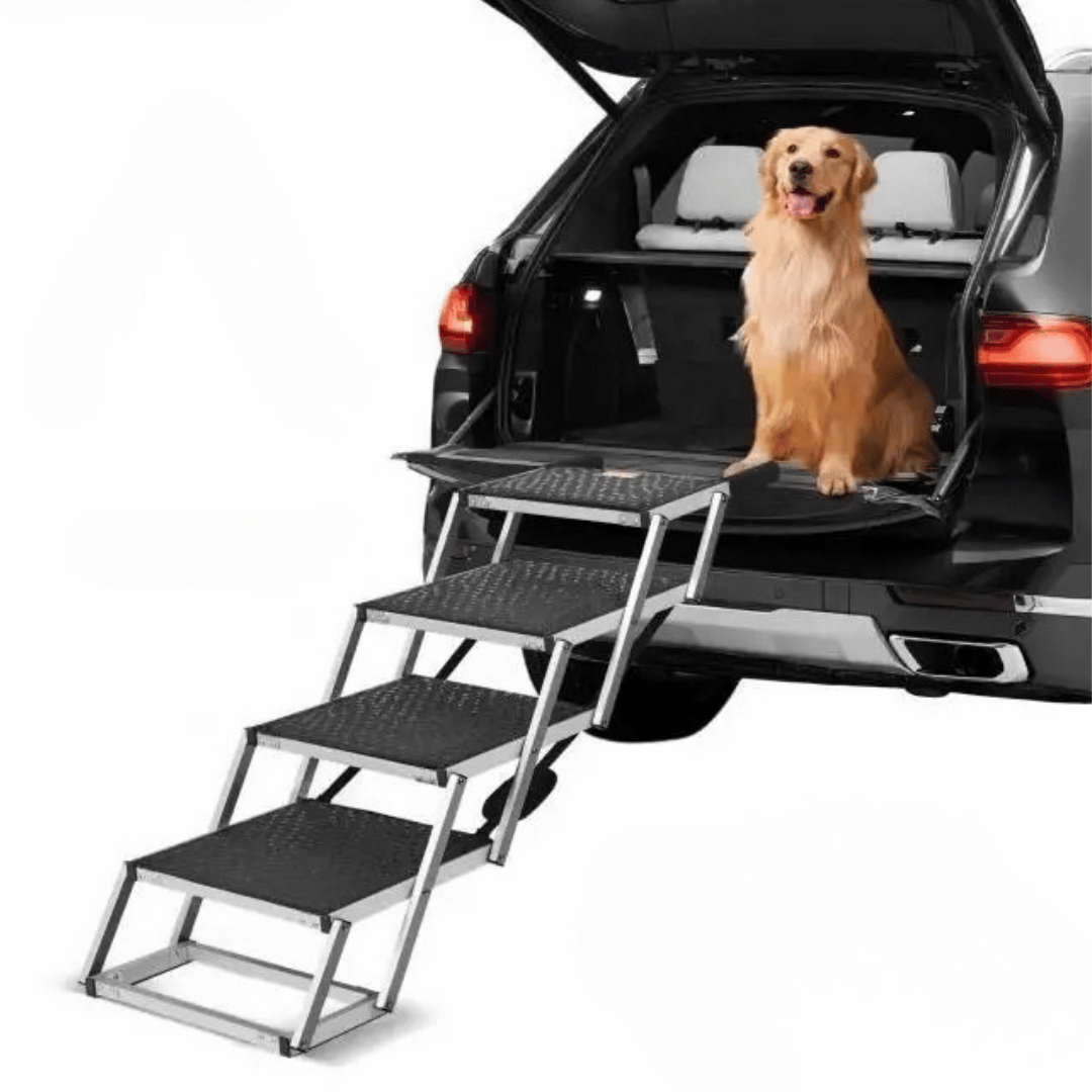 Portable Pet Car Folding Safety Steps - Pupporia